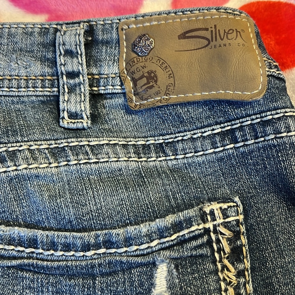 Silver Jeans Boyfriend SZ 30 - Picture 12 of 12